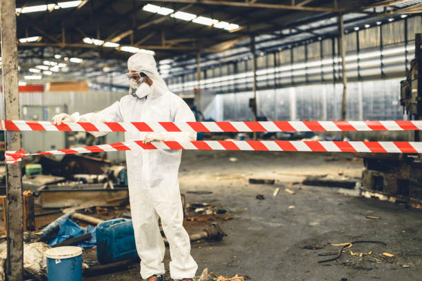 Professional Trauma Scene Cleanup technician working in San Bernardino, CA